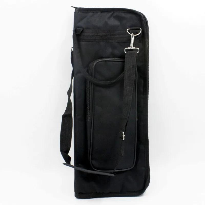 Drum Stick Bag Drumsticks Mallet Case Oxford Fabric Crossbody Shoulder Strap Wear Resistant Portable Drum Stick Drumstick Bag