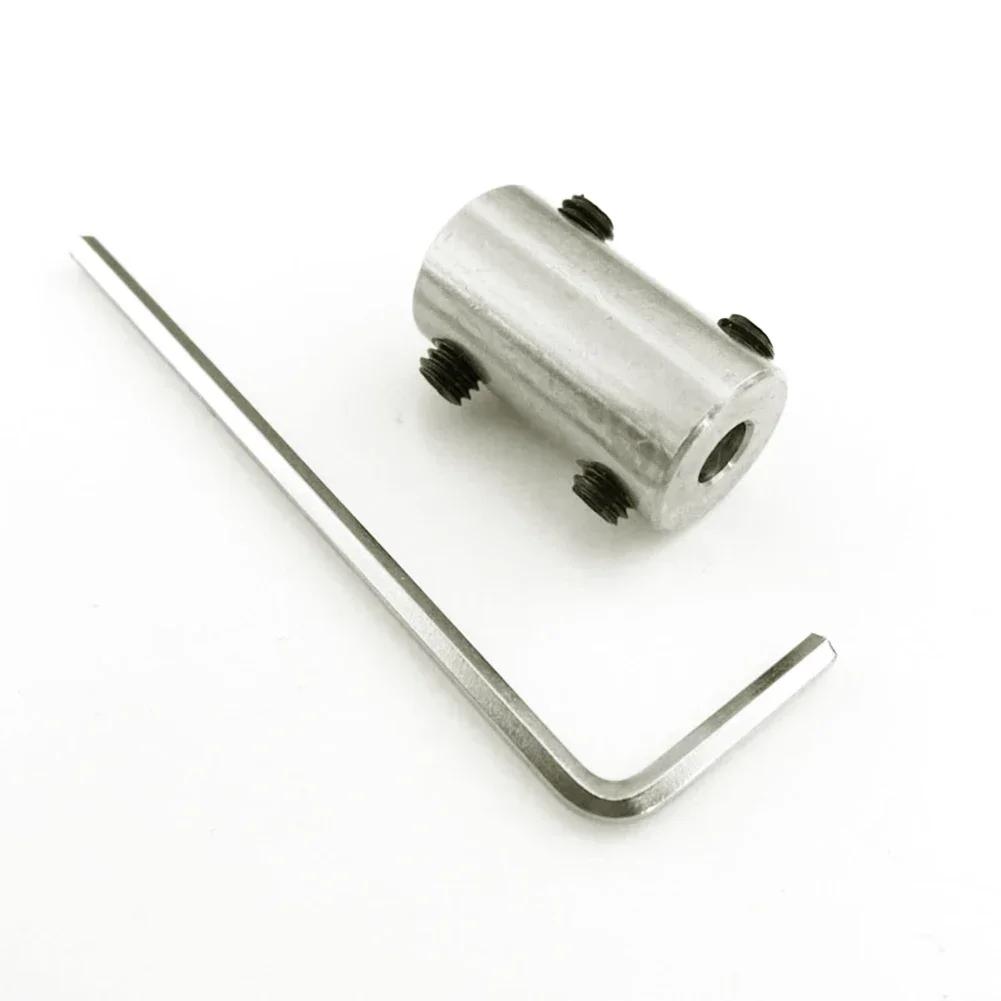 4mm/5mm/6mm/8mm/10mm Steel Motor Shaft Coupling Coupler Transmission Connector Sleeve Adapter For RC Boat Car Airplane