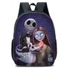 The Nightmare Before Christmas School Bags Men'S And Women'S Backpacks