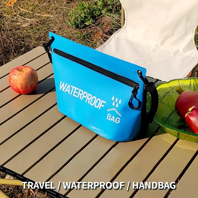 5L Wodoodporna Torba Sucha Podróżna Torebka Plecak Worek na Pranie Pływanie Rafting Kajakarstwo Trekking Rzeczny Pływanie Torby Wodne XA17WA