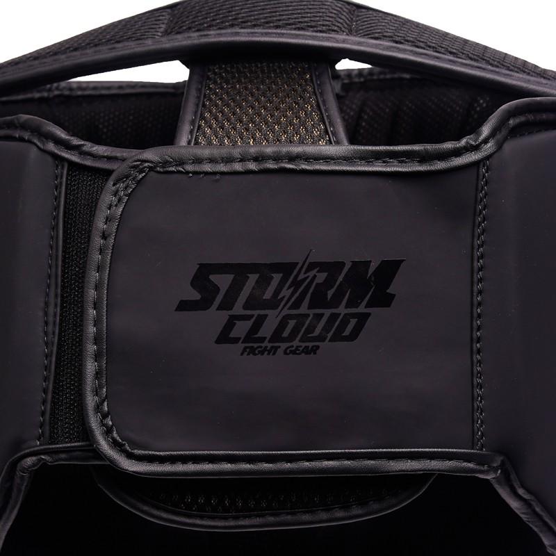 Stormcloud Lynx Boxing Helmet Black/Black S/M