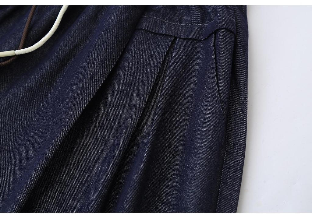 Dames Jeans met Hoge Taille en Wijde Pijpen, Grote Maten - Figuurcorrigerend, Losse Pasvorm voor Lente 2026