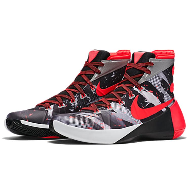 New Nike Hyperdunk 2015 White Bright Crimson Black 749567-160