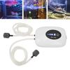 Oxygen Pump with Usb Cable Rechargeable Portable Mute Air Pump for Fish Tank Outdoor FishingDouble