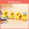 Pvc Mini Yellow Duck Collectible Toy For Kids Creative Diy Scene Decoration
