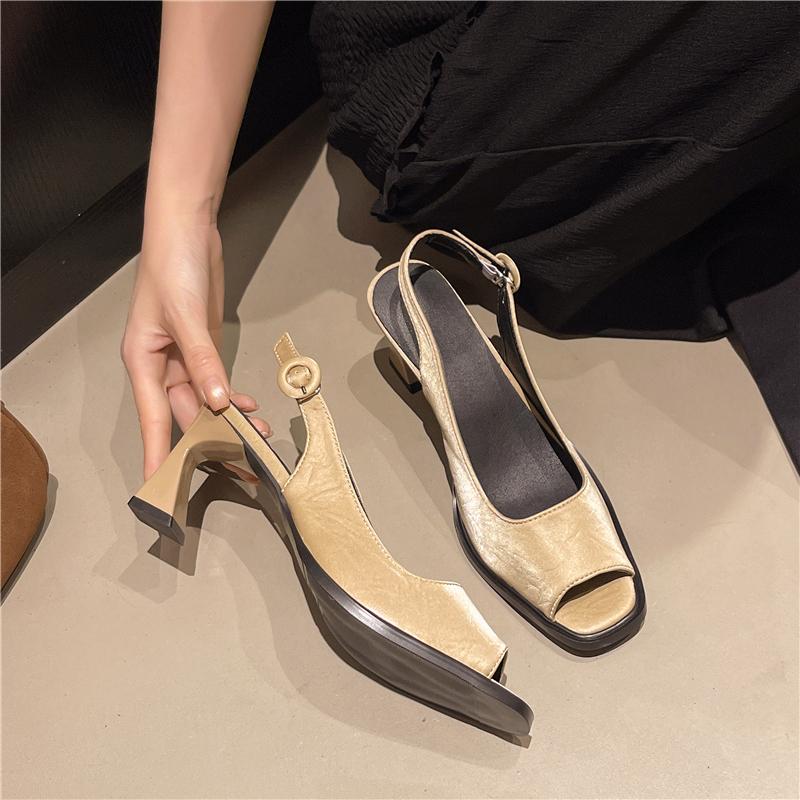 Fashion Elegant Fashion Women's sandals 2025 Summer Party Office Ladies Wedding Pumps tacones Woman High Heels Shoes talons femmes luxe
