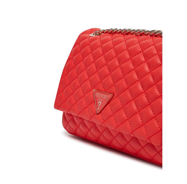 Geantă de mână Guess HWEQG954121 roșu