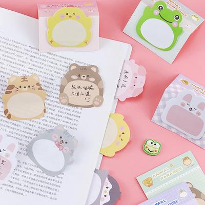 Notepad Animal Sticky Notes Thickened Stickers Creative Thickened Stickers Office School