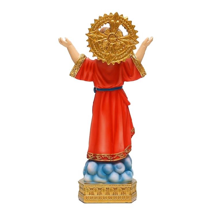 Statua Figurine Bambino Divino Resina Statua Religiosa Regalo Decorazione Casa Cattolica