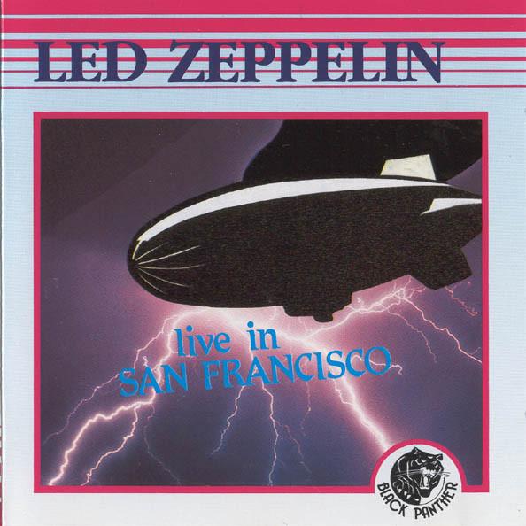 CD LED ZEPPELIN Live In San Francisco ABP002 Anf Soft Ware C 1989 Япония Рок Б/У