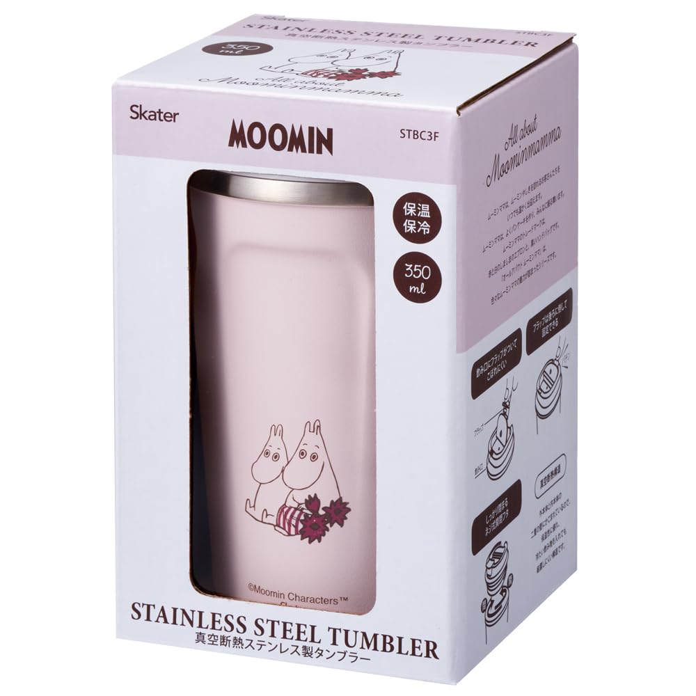 Skater Coffee Tumbler 350ml Stainless Steel Tumbler Mug Moomin Mama Thermal/Cold STBC3F-A