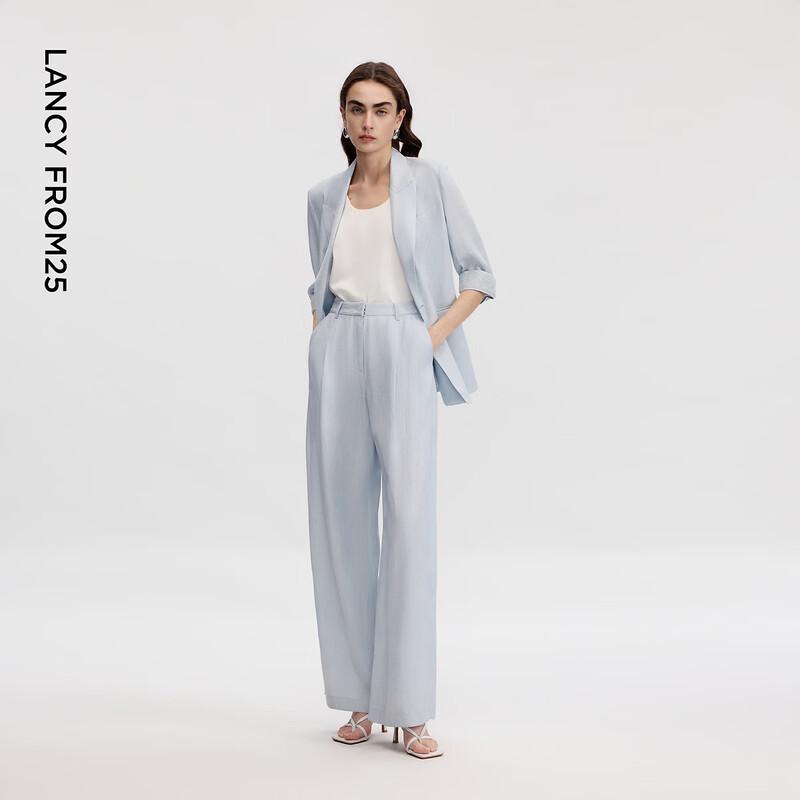 

Langzi Premium Double-Breasted Suit Jacket & Trousers L