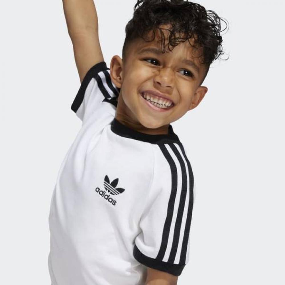 Adidas Kids Adidas Kids 3 Stripe Tee