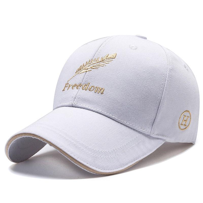 Spring Wheat Ear Embroidery Baseball Cap - Unisex Sunshade and Sun Protection Duckbill Hat