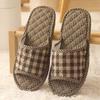 New Four Seasons Cotton Non-slip Fabric Bottom Cloth Slippers Men's and Women's Indoor Household Mute Wooden Floor