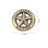 Texas Edition Badge Emblem Decal Sticker Car Front Grille Logo for Wrangler Compass Grand Cherokee Patriot Liberty Renegade Commander