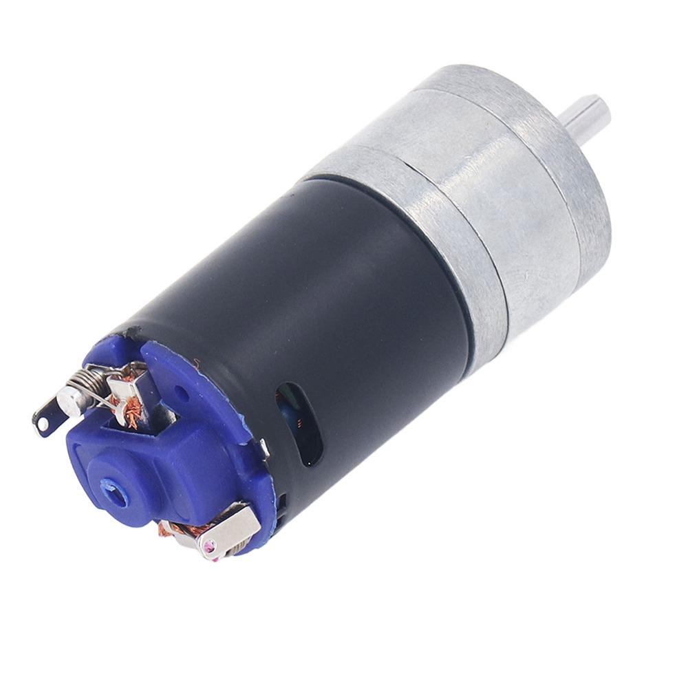 37mm Diameter Geared Motor DC12V Electric Motor Durable Speed Reduction Motor  For DIY Projects