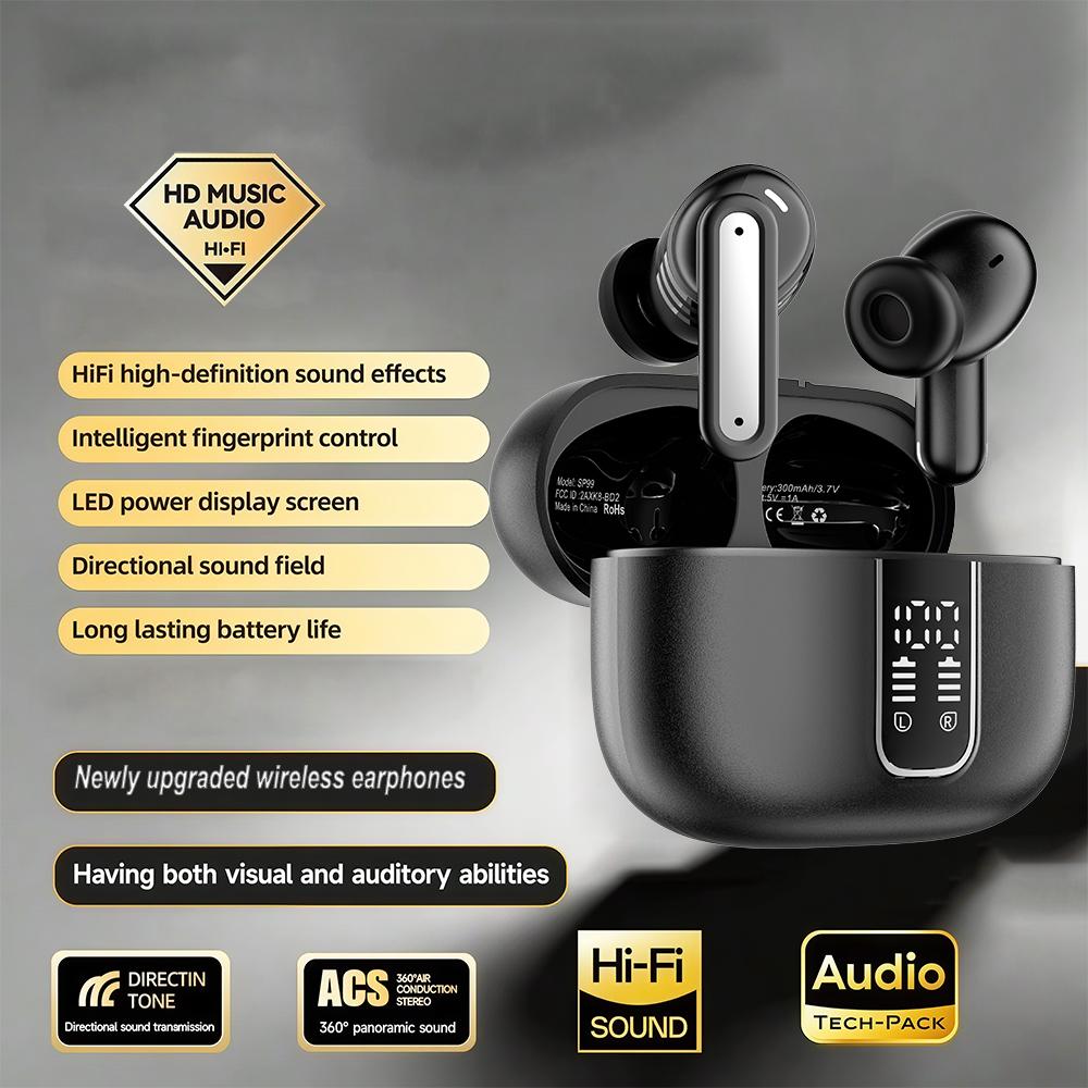 Xiaomi Wireless Earphones with Bluetooth 5.4, Call Noise Reduction ENC, 36H Playtimes Game Wireless Earbuds Bluetooth Headphones