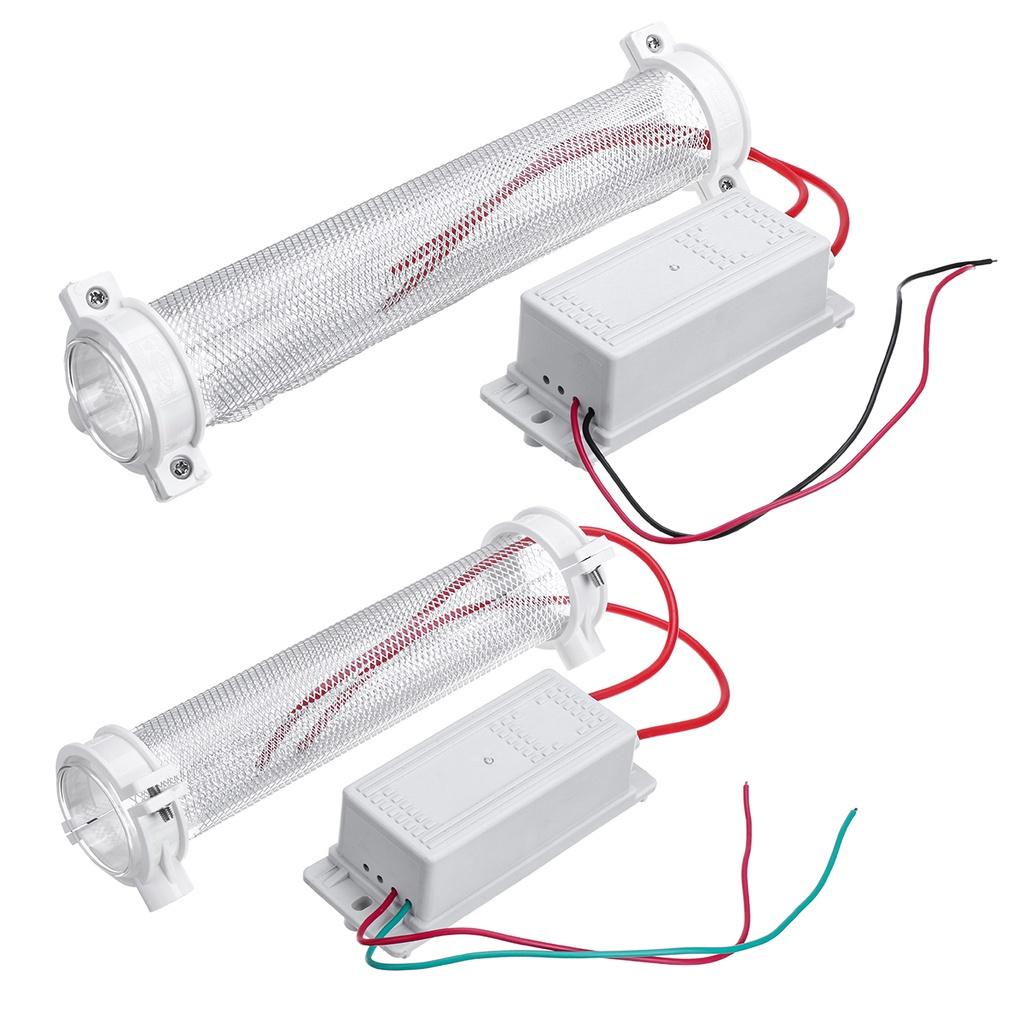 10G/15G/20G DIY Silica Tube Ozone Generator Ozonizer For Air Purification AC220V 148x57x40mm