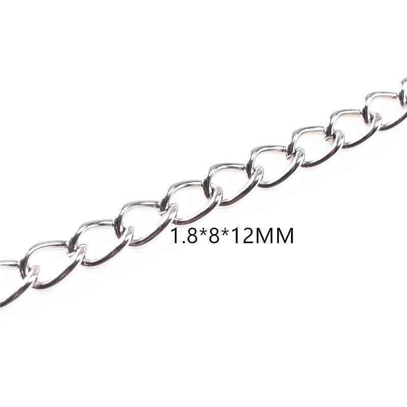 Nerezový kuličkový a osmičkový řetízek na klíče s boční visačkou (0.5-2.0mm) pro Zobrazení Plakátů.