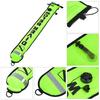 4FT High Visibility Inflatable Scuba Diving SMB Surface Signal Marker Buoy(Fluorescence Yellow)
