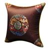 35x50cm/45x45cm Jacquard Plant Bamboo Cushion Cover Chinese Light Luxury Tassels Pillow Covers Decorative Green Black Home Decor