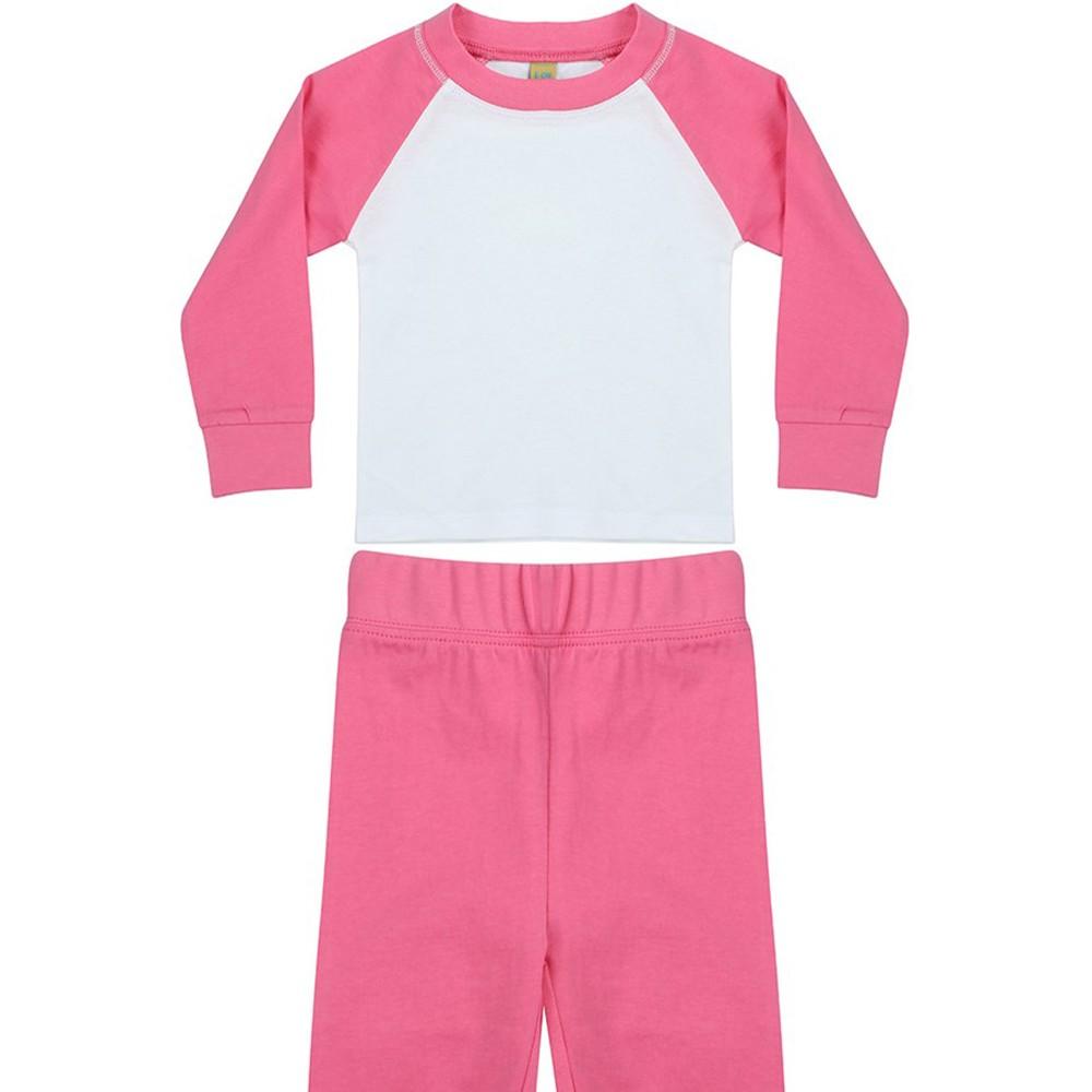 Larkwood Childrens/Kids Long-Sleeved Pyjama Set