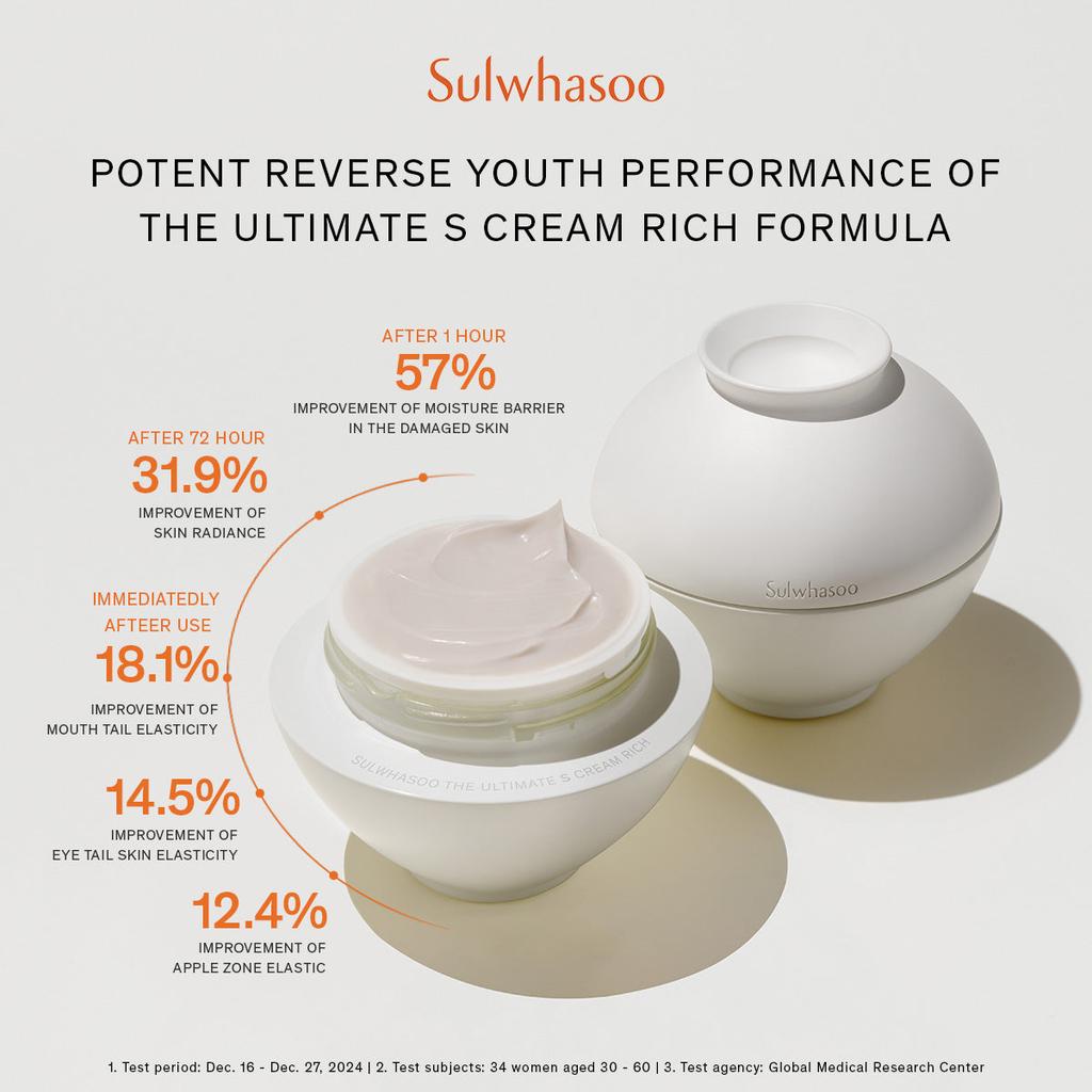The Ultimate S Cream 60ml Korean Luxe Brand Store