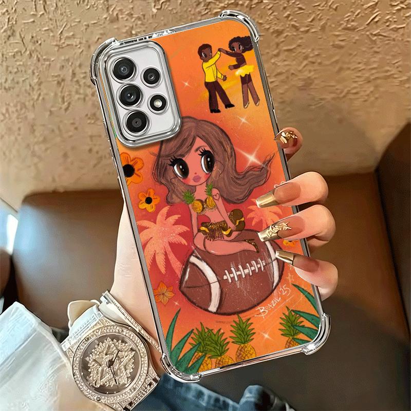 K-Karol G Tropicoqueta Soft Phone Case For Samsung A17 A27 A07 A37 A57 A16 A56 A15 A55 A14 A54 A13 A53 A26 A36 A25 A35 A24 A34 A