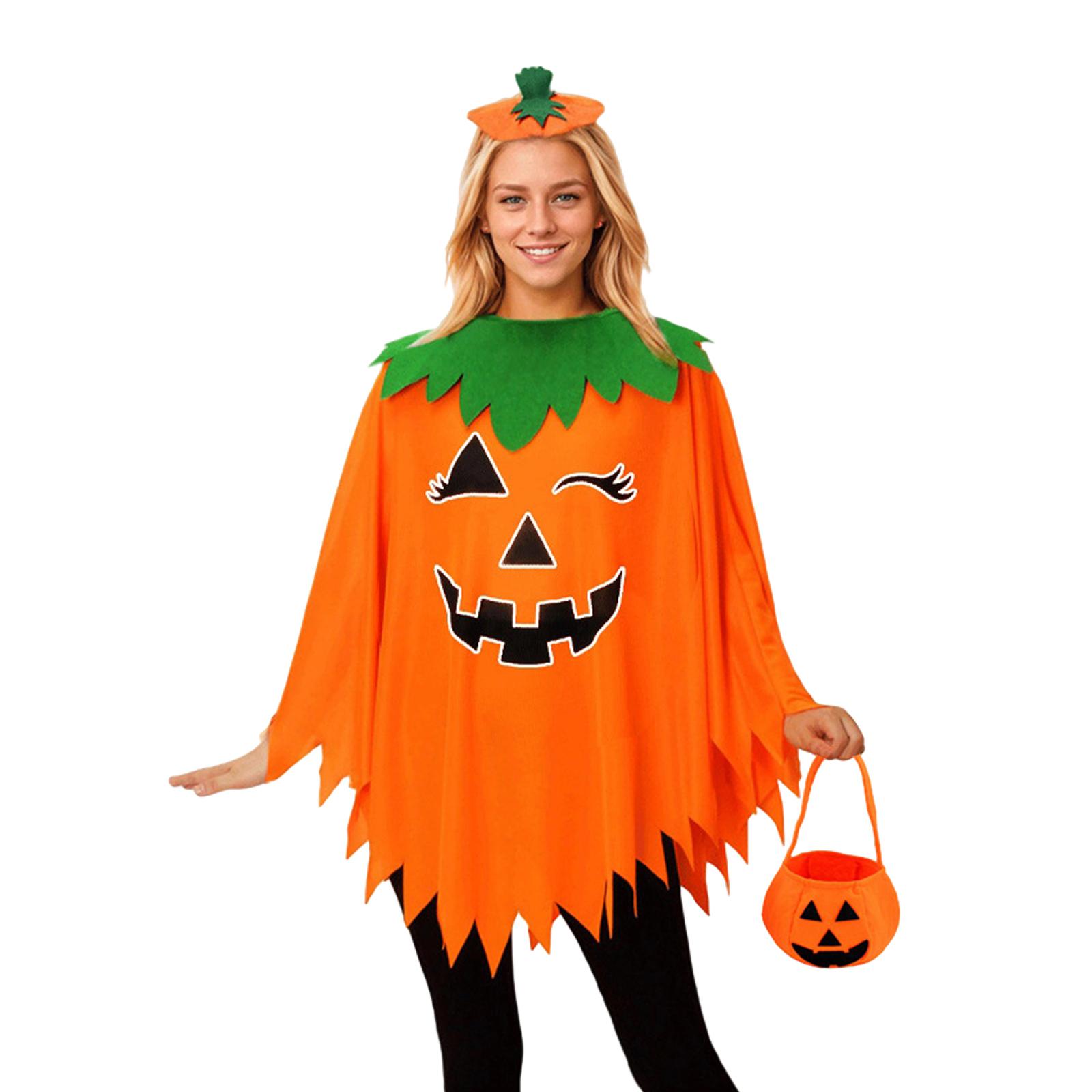 

Halloween Cosplay Costume Three Piece Set, Party And Holiday Outfits One Size оранжевый