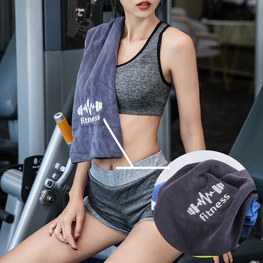 1 szt. Ręcznik sportowy Ręcznik na siłownię Lpad Kąpiel Szybkoschnący Outdoor Wchłanianie wody Bieganie Koszykówka, Kemping Wędrówki Ręcznik do potu