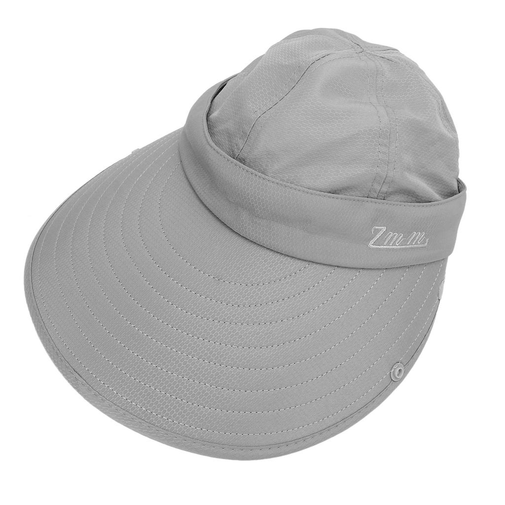 Outdoor Cycling Sun Hat Large Face Sunscreen Cover UV Fishing Hat Set