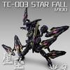 In Stock1/100 Mg Iron Tron Model Tc-003 Eternal Judgment Star Fall Alloy Inner Frame Assembly Model Kit Educational Toy For Kids