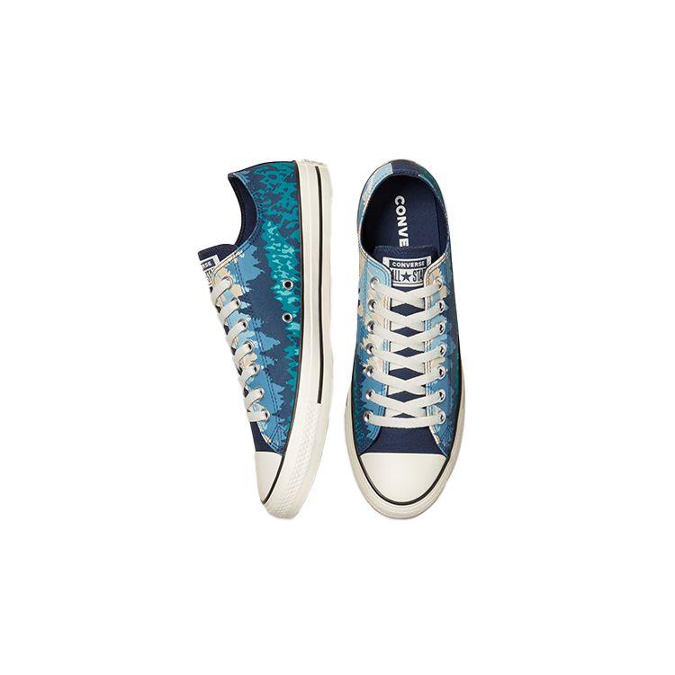 Converse Chuck Taylor All Star The Great Outdoors Casual Comfortable Low Top Canvas Shoes Unisex Sneakers Blue Green 170846C