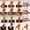 Christmas Stockings and Bedside Gift Bags for Tree Ornaments and Scene Decorations