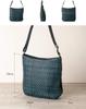 BAG since Imai Bag Pony Mesh Shoulder Genuine Crossbody Braided A5 Vertical Style [IMAI 1977] Bag, Leather, Bag, Horsehide, Size, (33428 Chocolate)