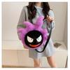 Soft Fluffy Anime Plush Bag Gengar Haunter Gastly Shoulder Crossbody Backpack Cute Anime Bag For Daily Use Fans Gift