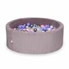 Dry Pool 110x40 Corduroy Lavender 500 Balls: Transparent, Pearl, Silver, Powder Pink, Heather