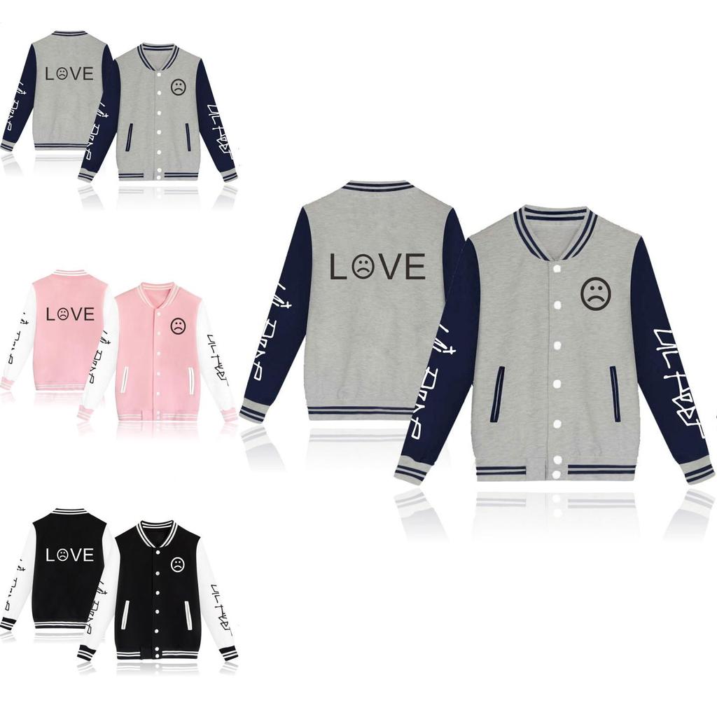 Liebe Pullover Sweatshirt Hip Hop Trauriges Gesicht Frauen Männer Rapper Neue Hoodies