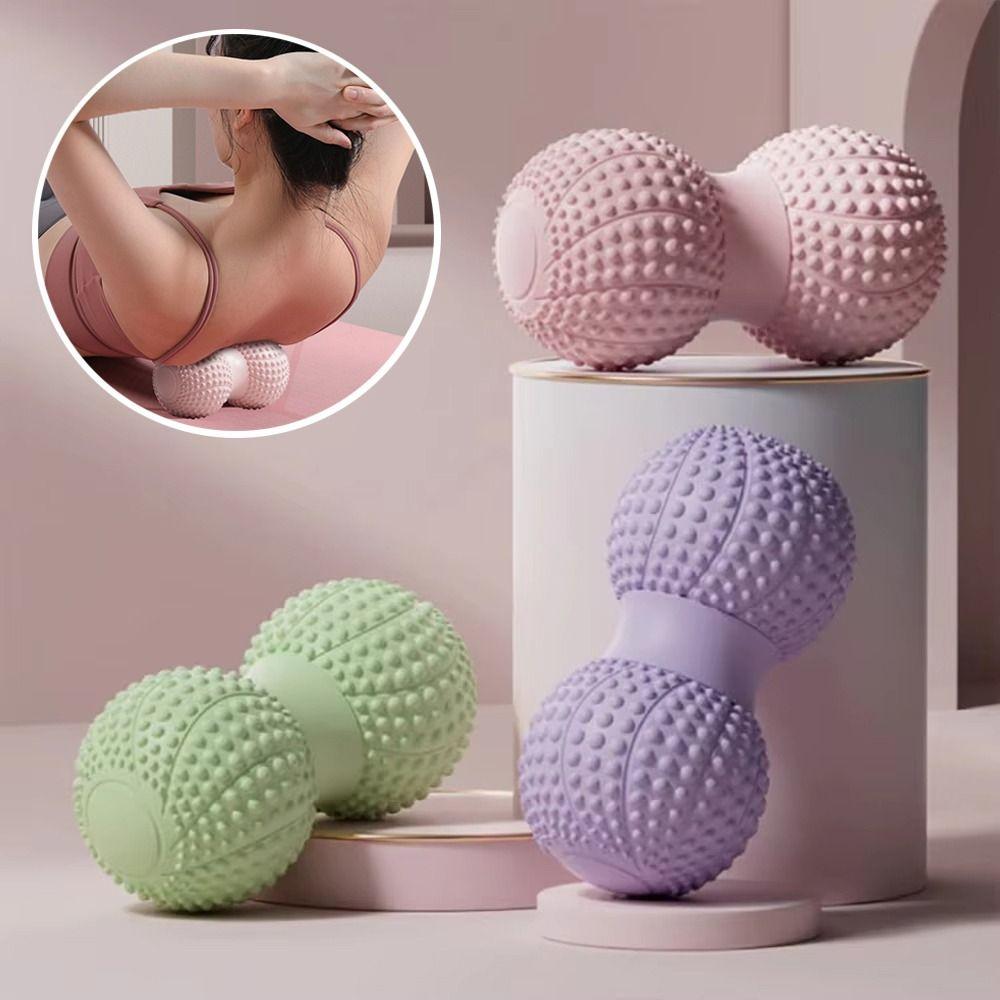 Raised Point Fascia Massage Roller Ergonomic Design Fascia Massager Back Massage