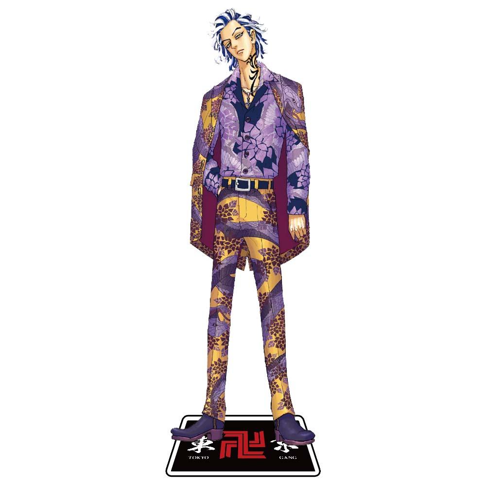 Anime Tokyo-revenge Acrylic Bracket Model Character Manjiro Sano Draken Model Desktop Ornament Standing Fan Collection Gift