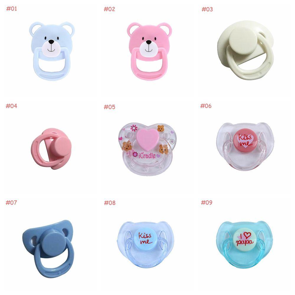 Kids Toy DIY Handmade Simulation Dummy Nipples New Baby Doll Magnet Pacifier
