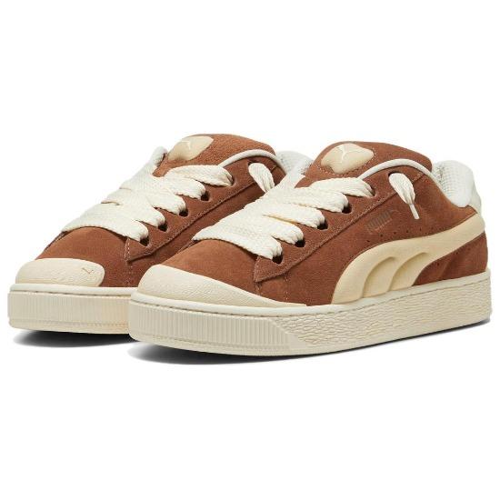 Puma Puma Suede XL Crush Preserves Pack Brown Mushroom Unisex Sneakers 399415-03