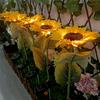 LED Solar Sunflower Lights Outdoor Landscape Night Lights IP65 Waterproof for Yard Lawn Garden Landscape Decoration Lighting