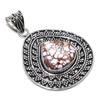 Wild Horse Gemstone Handmade 925 Sterling Silver Jewelry Pendant 2.21" SU-8704