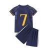 Kids' Team Style Summer Soccer Uniform Set - Quick-Dry, Breathable Short Sleeves