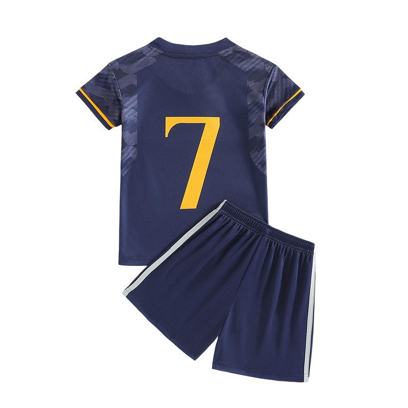 Kids' Team Style Summer Soccer Uniform Set - Quick-Dry, Breathable Short Sleeves