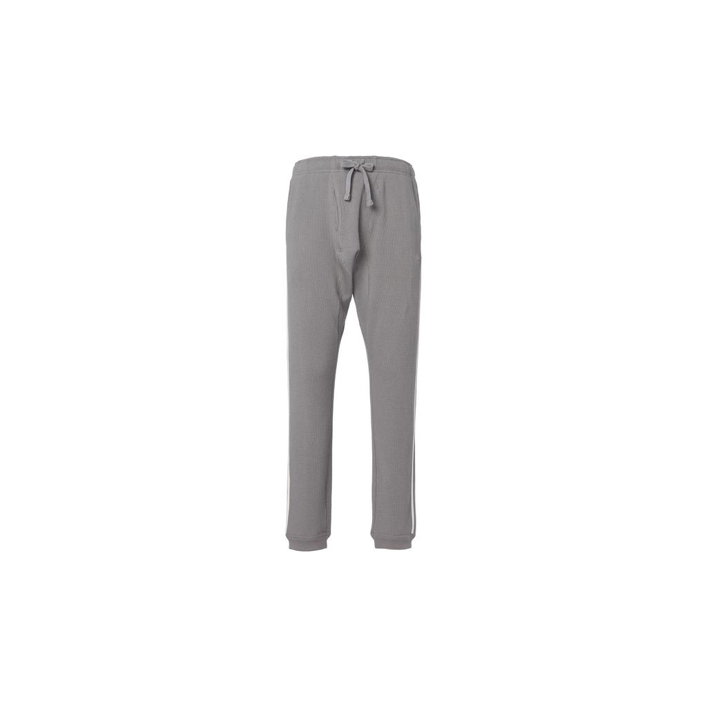 adidas Originals Sports Striped Logo Casual Long Pants Men Bottoms Hemp-Grey HD4810