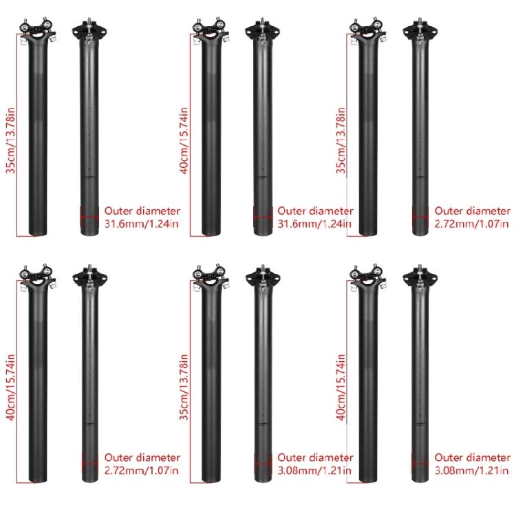 Suspension Seat post Regulable Height Seatpost Aluminum Alloys Bicycles Post for Smooth Road Cycling