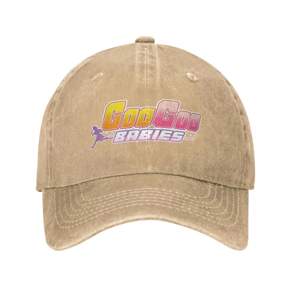 Goo Goo Babies Washed Baseball Cap  Y2k Cool Sun Trucker Hat Summer Unisex Adult Outdoor Gym Baseball Caps